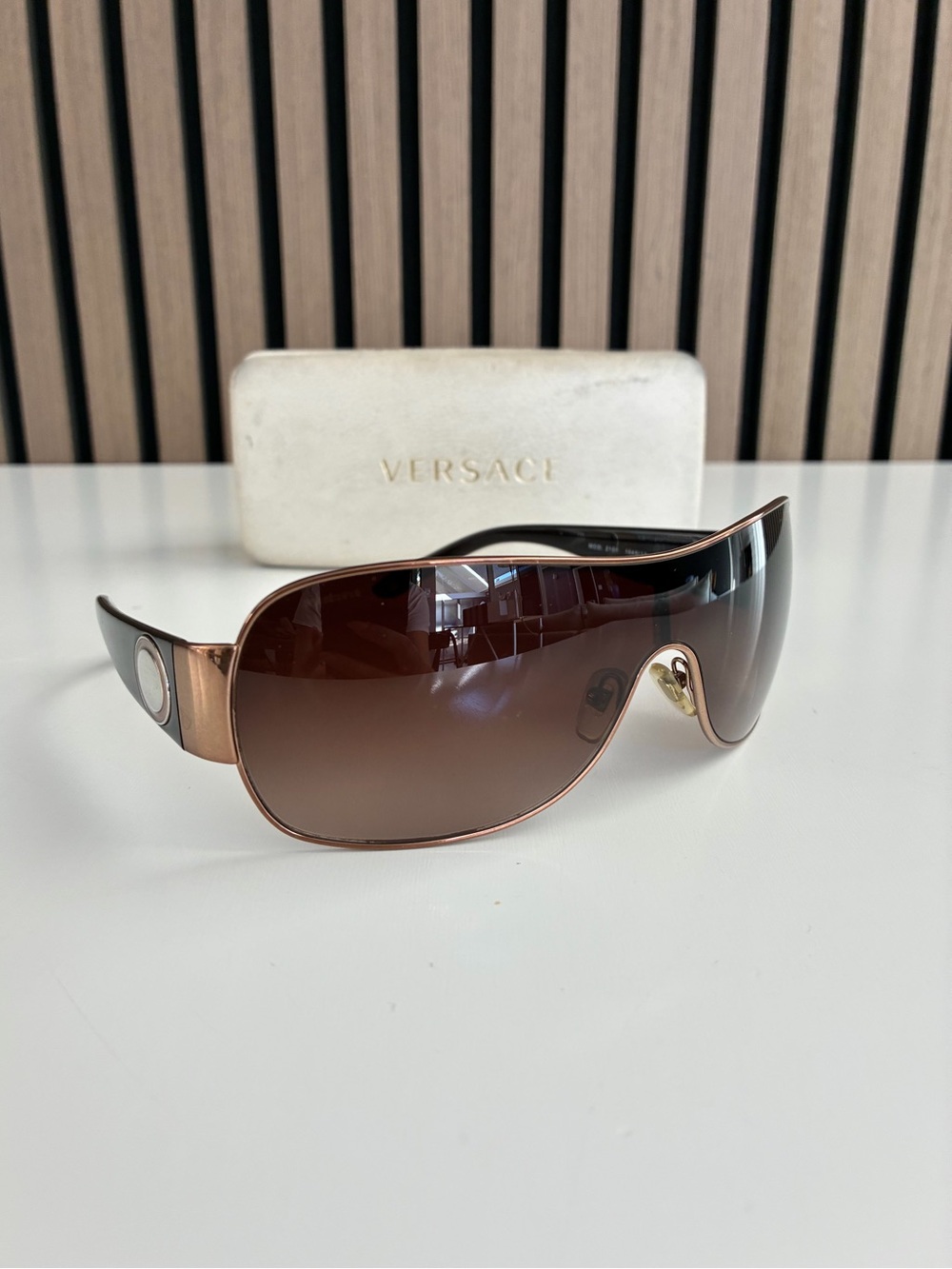 Auth VTG VERSACE Sunglasses MOD 2101